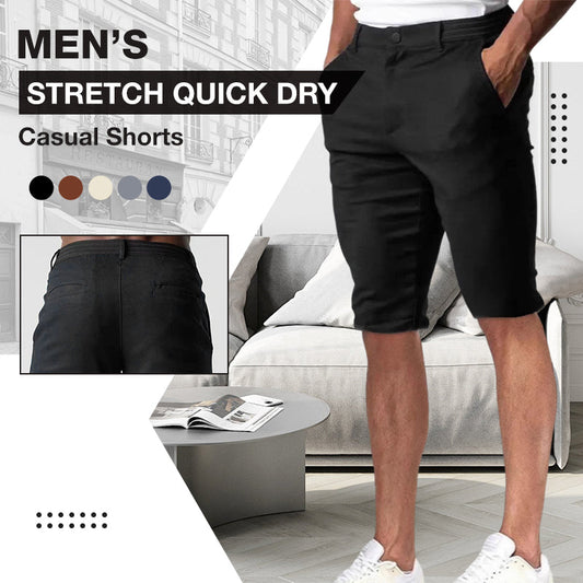 Men's Stretch Quick Dry Casual Golf Shorts